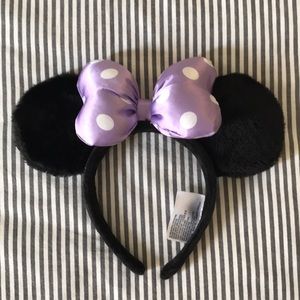 Purple Minnie Mouse Ears
